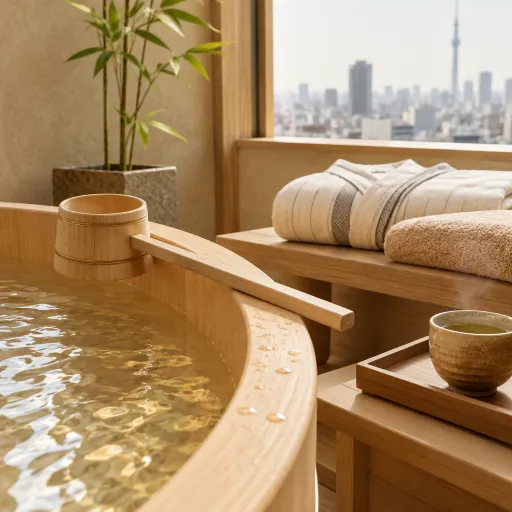 Elegant urban retreats with a private onsen in Tokyo