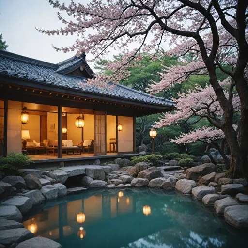 Five star international standards for luxury Japanese hot spring inn bookings