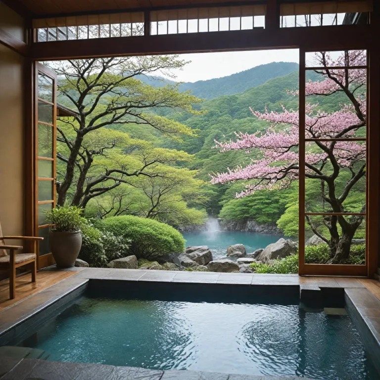 Experience refined relaxation at a Hakone hot springs hotel: private onsen, views, and traditional Japanese hospitality