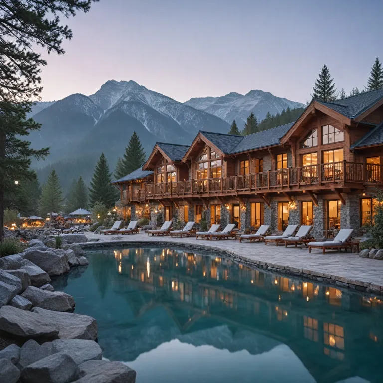 Experience refined stays: a guide to hotels in Radium Hot Springs BC