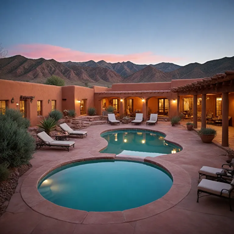 Elegant escapes at hot springs resorts in New Mexico