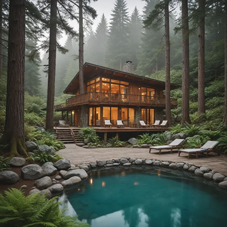 Refined northern California hot springs resorts for restorative escapes