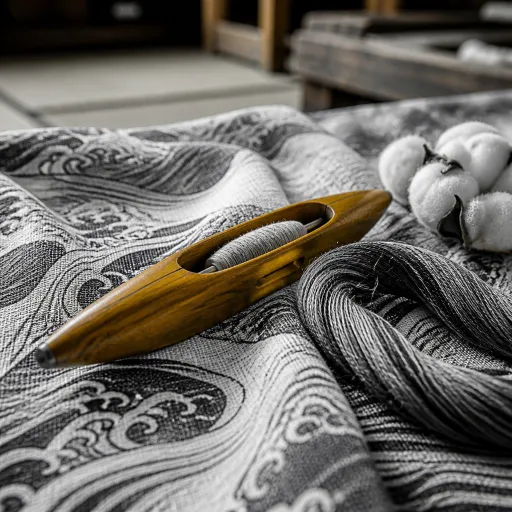 Cool wave cotton yukata design: elevating luxury hot spring stays